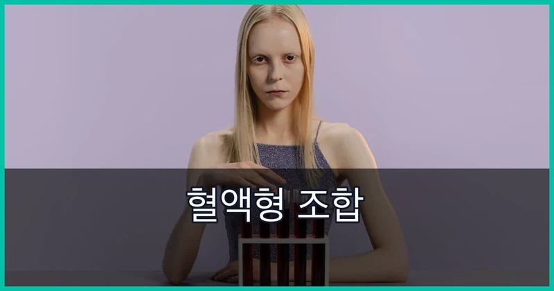 혈액형 조합